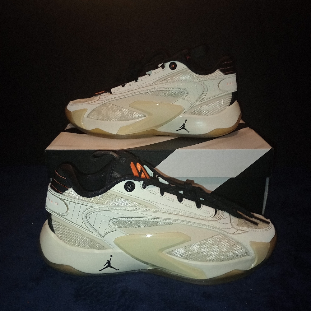 NWB Air Jordan Luka 2 Coconut milk Fossil Black Men size 8 Women's 9.5 - Picture 7 of 13